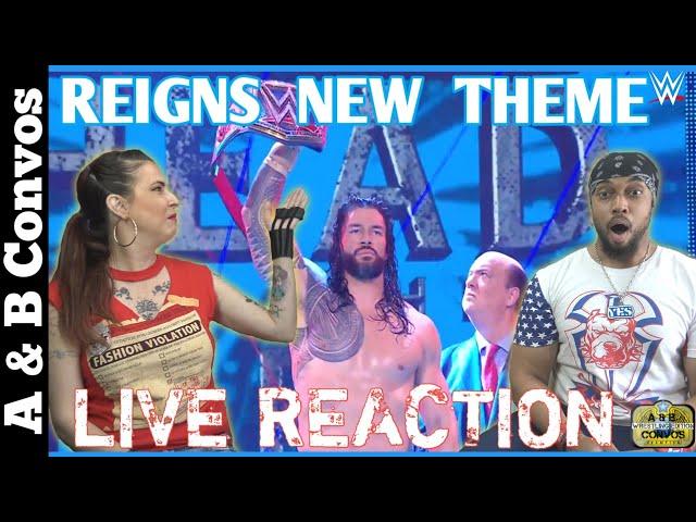 Roman Reigns' New Entrance Theme - LIVE REACTION | Smackdown Live 4/30/21