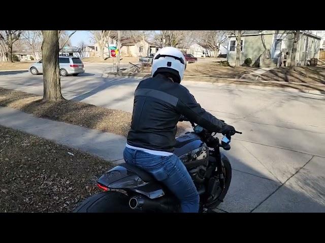 2023 Harley Davidson Sportster S w/TBR exhaust drive-by