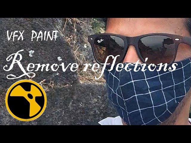 Nuke VFX Paint Tutorial | VFX Paint | remove reflections from glasses [Hindi]