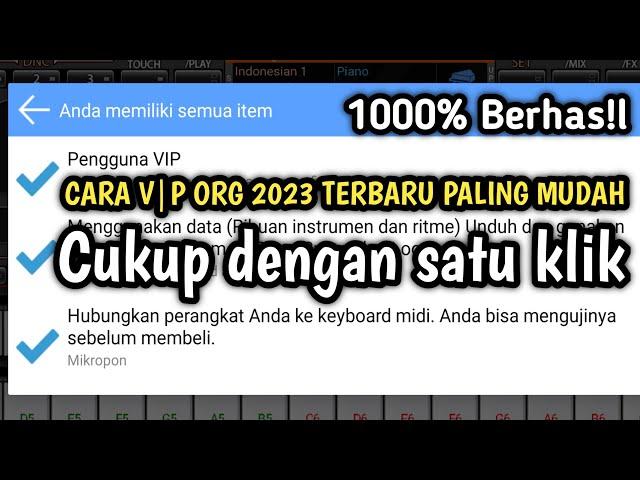 CARA V|P 0RG 2023 PALING MUDAH 100% BERHASIL TANPA RIBET