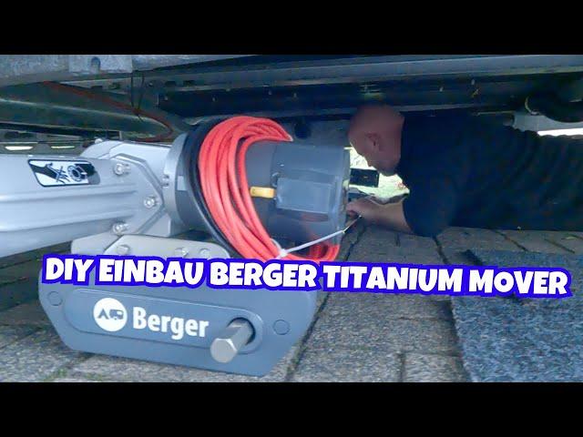 Einbau Fritz Berger Rangierhilfe Titanium Mover #vlog #diy #wohnwagen