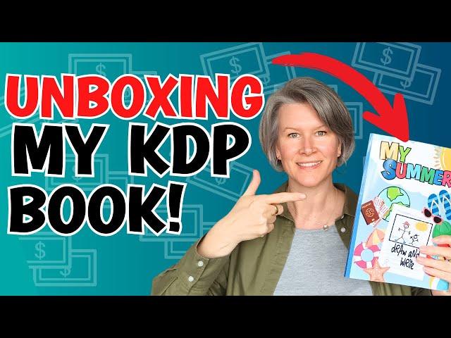 Unboxing My KDP Book - How is Amazon KDP Print Quality? Low Content Books