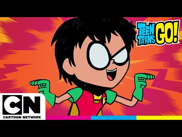Die 10 lustigsten Momente mit ROBIN | Teen Titans Go! | Cartoon Network
