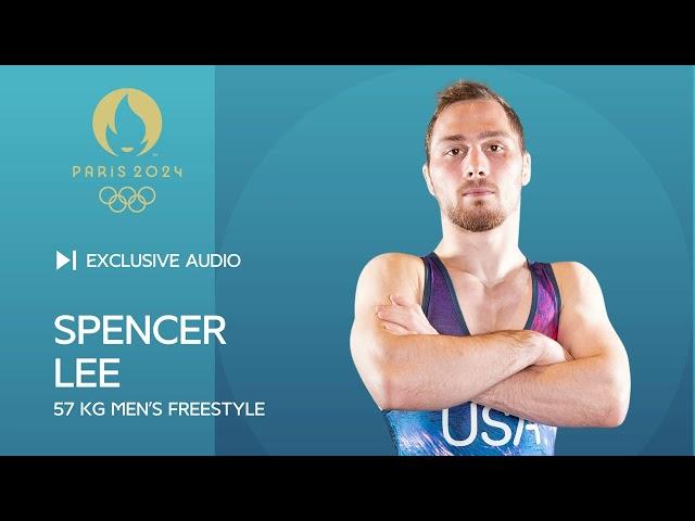 Spencer Lee Wins Silver Medal | 2024 Olympic Games | Mixed Zone Audio