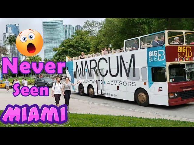 Miami city tour | Incredible Miami city view | Miami city sight