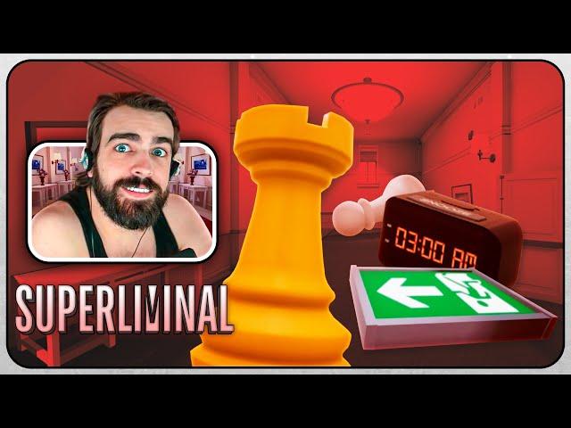 This Game Makes Me Question Reality - Superliminal - (Full Playthrough)