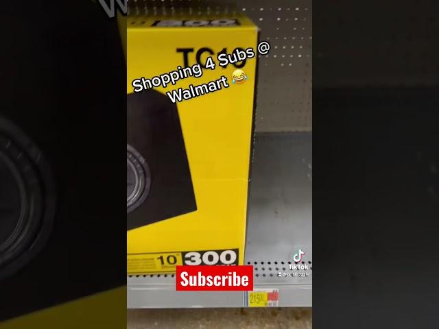 WALMART SUBWOOFERS In a Nutshell  #subwoofers