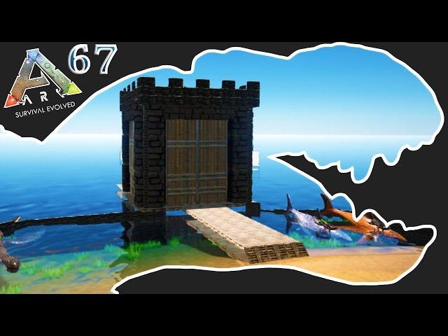 ARK Survival Evolved Gameplay - Ep67 - Castle Base and I got Pranked! - Let's Play