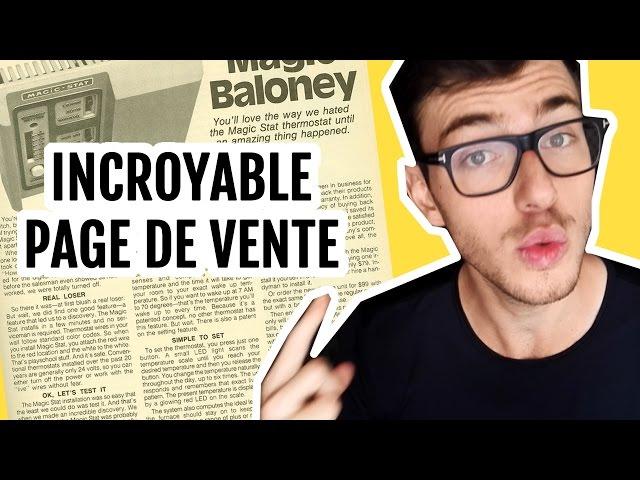 Comment écrire une page de vente irrésistible (Étude de cas)