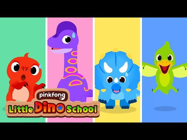  Dinosaurs x Baby Dinosaurs Compilation | T-Rex | Dinosaur Cartoon | Pinkfong Dinosaurs for Kids