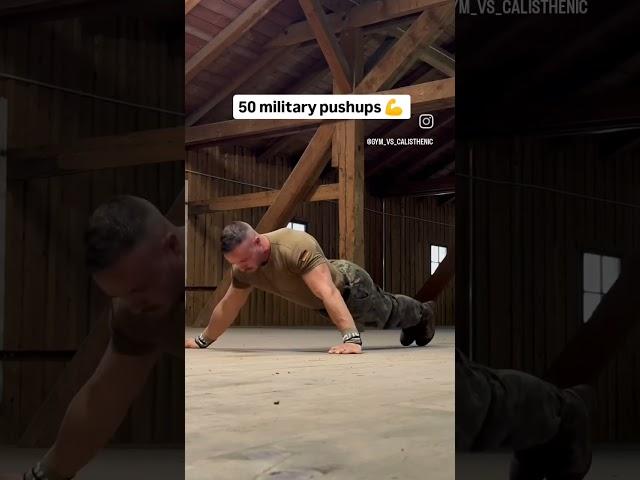 50 Military Push Ups