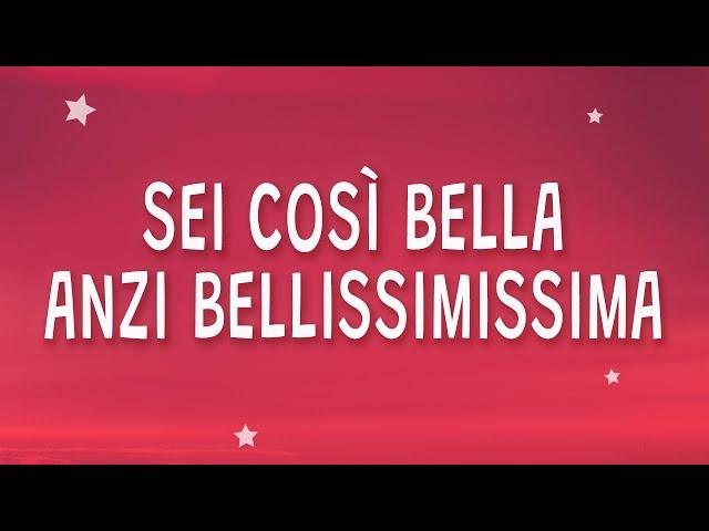 Sei cosi bella anzi bellissimissima - ALFA - bellissimissima (Testo)