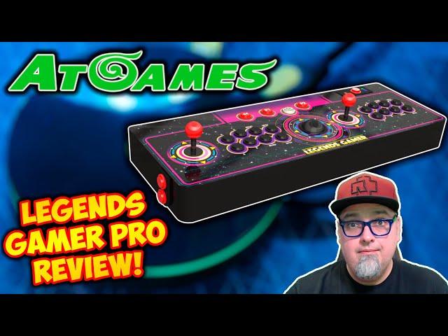 NEW AtGames Legend Gamer Pro Review! Is An Arcade Panel Version Of The Legends Ultimate Worth $250?