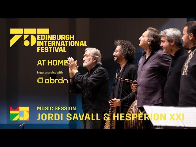 Jordi Savall with Hespèrion XXI at The Queen's Hall | At Home in partnership with abrdn