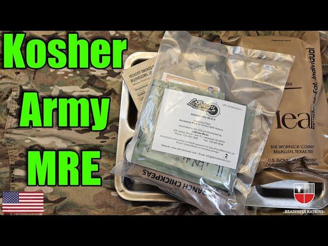 KOSHER Military MRE (US Jewish Troops Field Ration) SMOKED BEEF Meal Ready To Eat Taste Test Review