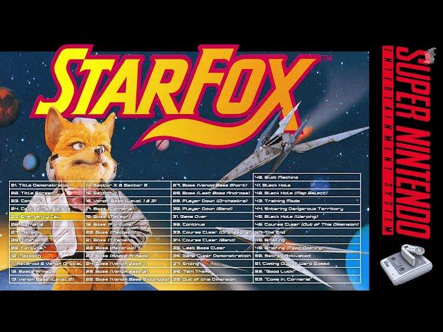 Star Fox Soundtrack (SNES OST, 53 Tracks) Starwing