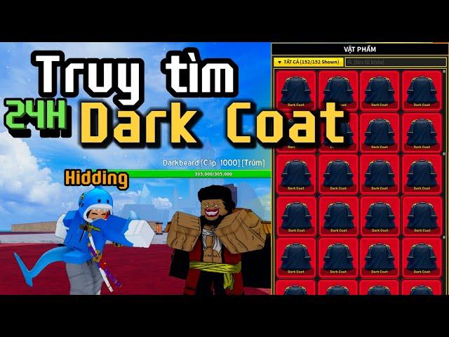 Bloxfruits - Hidding trở thành Darkbeard truy tìm Dark Coat. #bloxfruit #bloxfruits #hidding