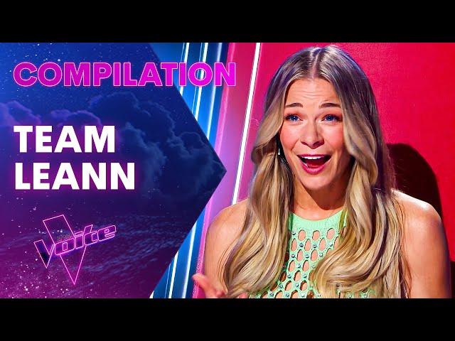 Jaw-Dropping BLIND AUDITIONS from Team LEANN on The Voice