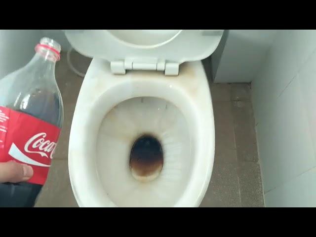 điều gì sẽ xảy ra khi dùng Coca Cola tẩy rửa bồn cầu vệ sinh