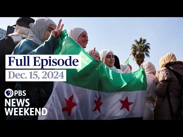 PBS News Weekend full episode, Dec. 15, 2024