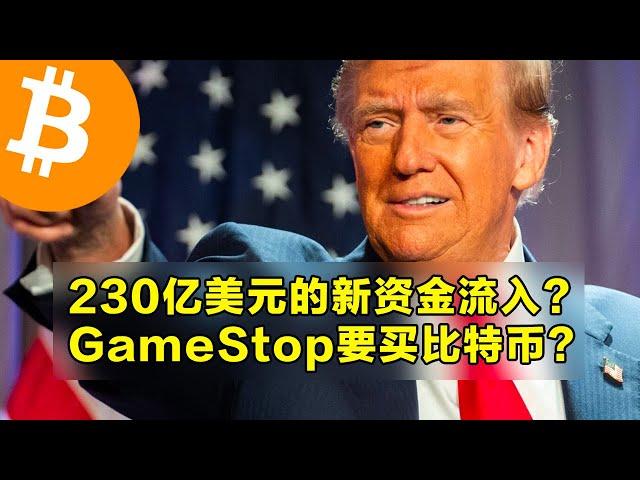 VanEck：230亿美元的新资金流入？GameStop要买比特币？比特币已实现市值稳步增长。  | 加密货币交易首选OKX