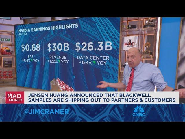 Jim Cramer breaks down Nvidia earnings