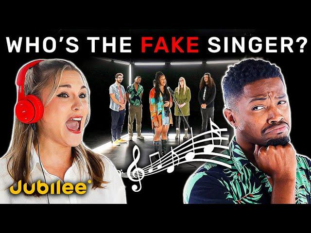 6 Professional Singers vs 1 Fake