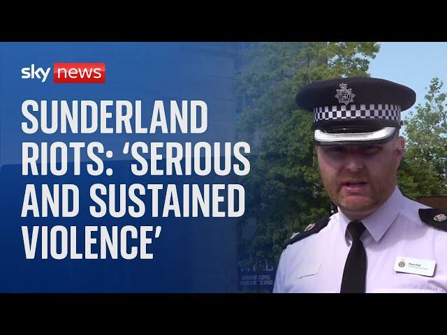 Sunderland: "Unforgiveable violence and disorder," say police as ten arrested