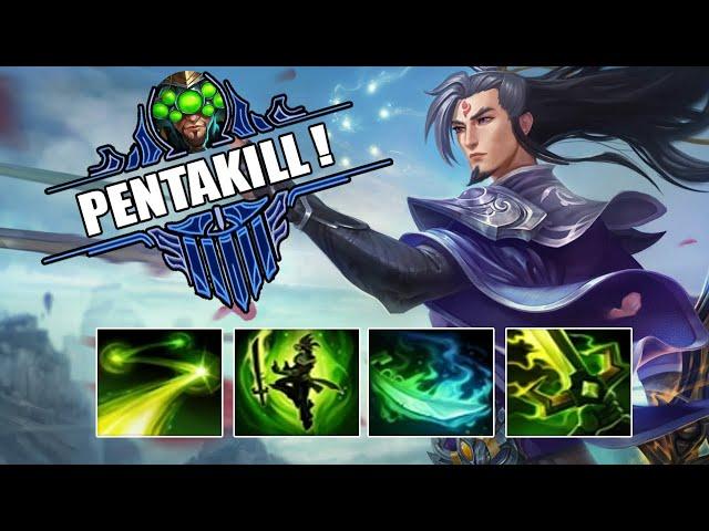 MASTER YI MONTAGE 1000 IQ PENTAKILL & EPIC MOMENTS ON SUMMONER'S RIFT!!