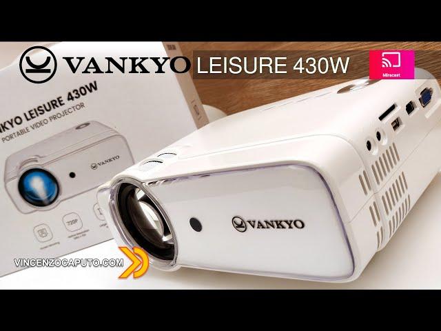 Leisure 430W il Proiettore WiFi Miracast Economico by Vankyo