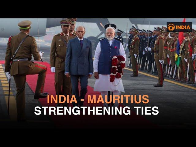 LIVE : PM Modi's Visit To Mauritius  | India - Mauritius Strengthening ties | DD India