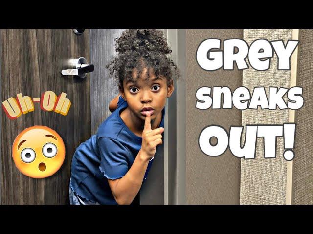 Grey SNEAKS Out! What happens next is shocking!