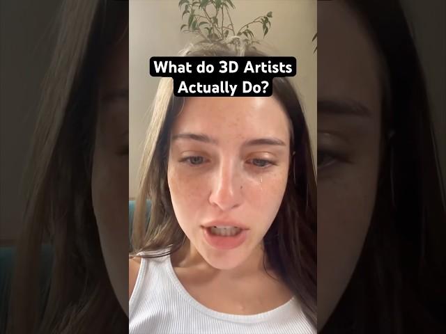 What do 3D Artists Actually Do? #blender #3d