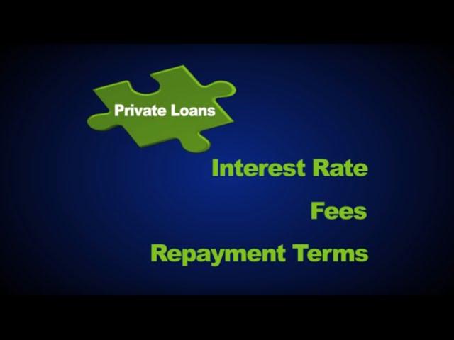 Understand the Rates, Fees, and Terms of Your Private Student Loan