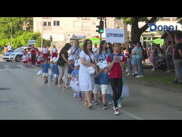 Defileu mališana iz JPU “Majke Jugović” Doboj