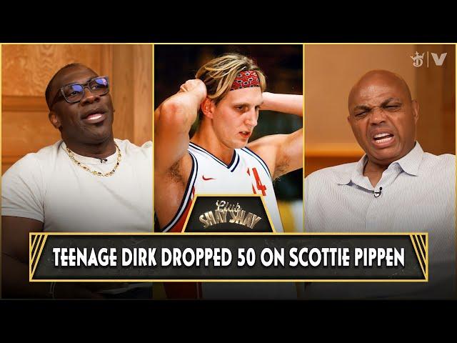 Charles Barkley Watched Dirk Nowitzki Drop 50 Points On Scottie Pippen At 18 Years Old