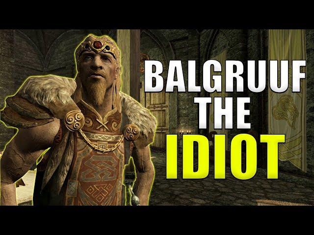 Why Jarl Balgruuf Is An IDIOT - Skyrim Whiterun Lore