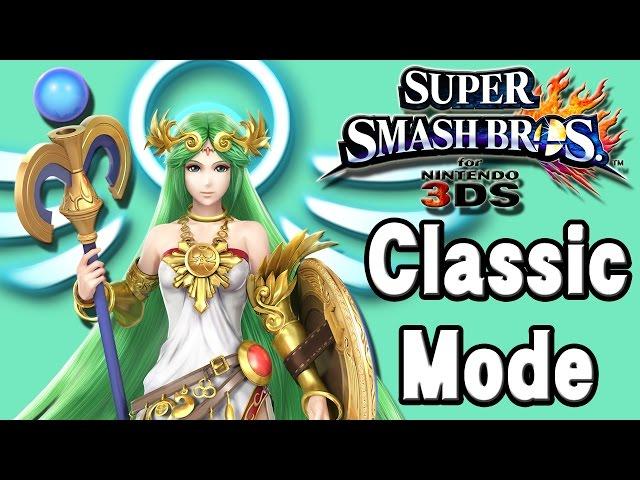 Super Smash Bros. For 3DS (Classic Mode | Palutena)