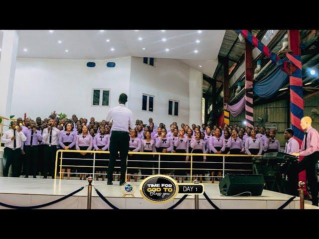 YOUTH CHOIR MINISTRATION | TIME FOR GOD TO BLESS YOU | WITH PST. LAZARUS MUOKA | 21-06-2025 | DAY 1