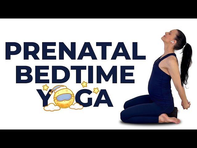 Prenatal Bedtime Yoga | 25-Min Pregnancy Yoga For First, Second & Third Trimester