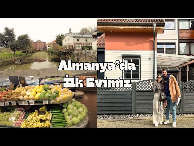 ALMANYA'DA EVİMİZİ BULDUK! | Boş Ev Turu, Market Alışverişi