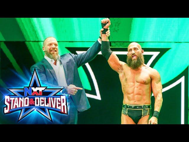 Triple H embraces Tommaso Ciampa: NXT Stand & Deliver 2022 (WWE Network Exclusive)