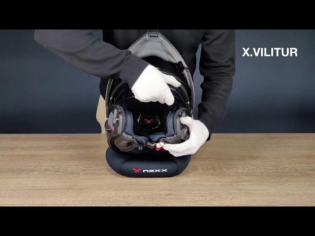 TUTORIAL NEXX X.VILITUR - How to Place/Remove Sunvisor