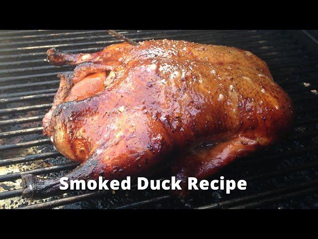 Smoked Duck Recipe | How To Smoke A Whole Duck Malcom Reed HowToBBQRight