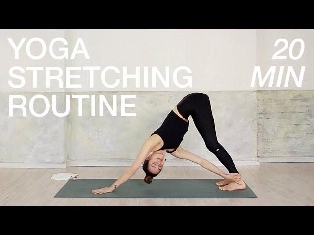 Yoga Stretching Routine | Dehnen nach dem Sport / Joggen | für mehr Beweglichkeit in Beine & Hüfte