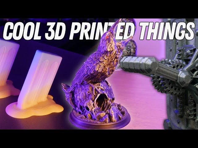 3D Printing Time Lapse Compilation - Cool Models To Print This Week! ELEGOO Neptune 4 Plus 3DPrinter