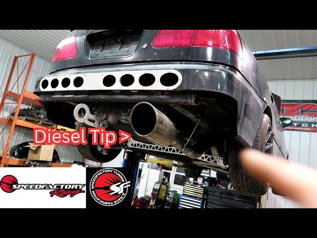 Amazon Turbo Honda Civic Gets A HUGE Exhaust From Ebay And A Fuel System From The Junkyard Part 4