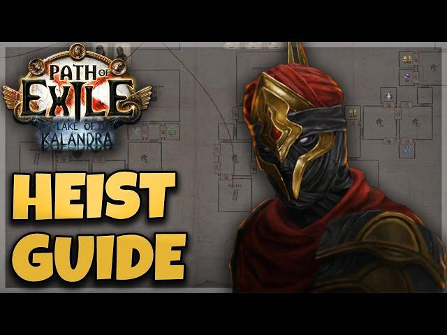 [POE 3.19] COMPLETE HEIST GUIDE FOR CURRENCY FARMING - ROGUE GEAR - INFINITE HEIST STRAT INCLUDED