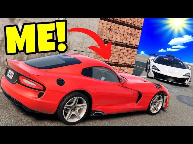 We Used SUPERCARS For Hide and Seek! (BeamNG Drive Mods Multiplayer)