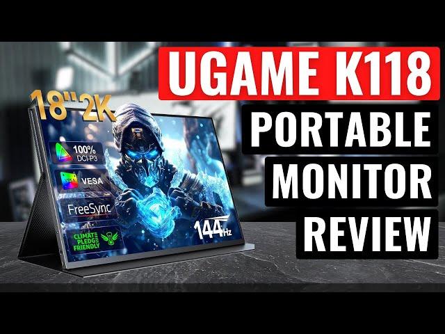 UPERFECT UGame K118 Portable Gaming Monitor Review 2025